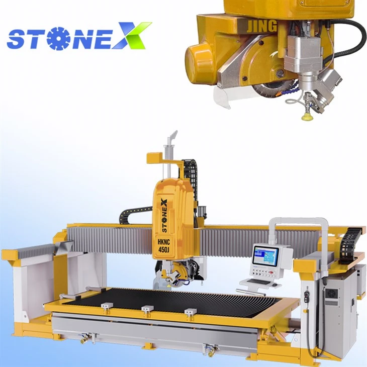 5 Axis CNC Stone Cutting Machine